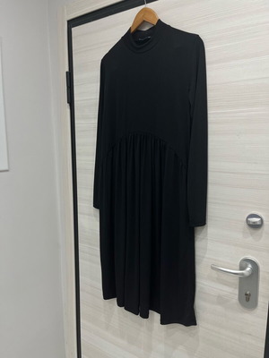 Zara women's dress new, black, size L polyester