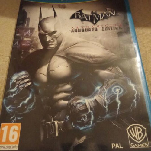 Wii U games Zelda Breath of the Wild and Batman Arkham City used