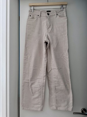 Lee pants used, wide leg, beige, size XS