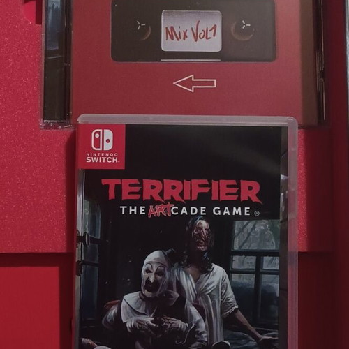 Terrifier The Artcade Game Nintendo Switch limited collector's edition
