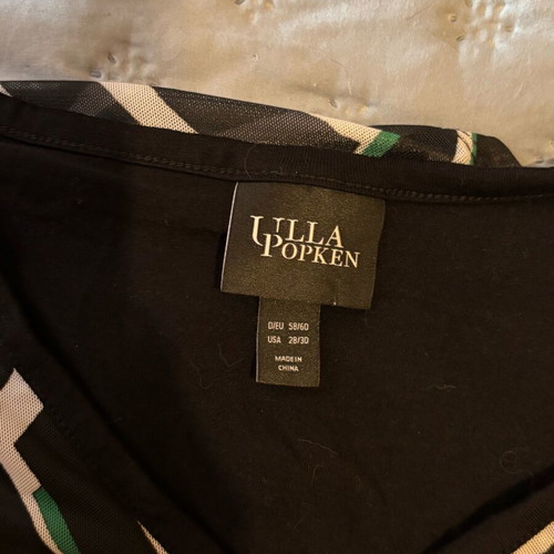 Ulla Popken blouse dress like new with unique back and opening