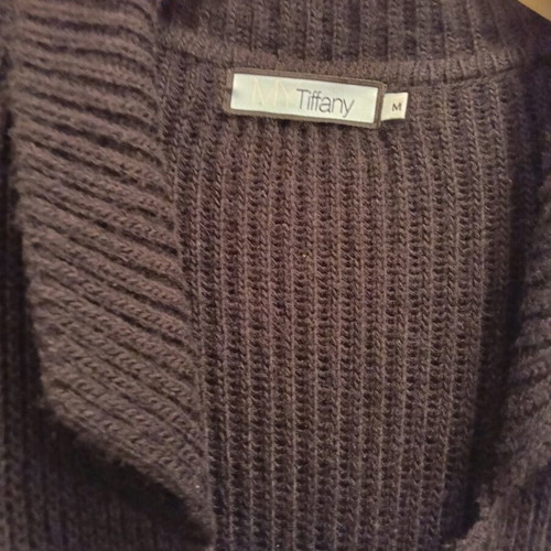 My Tiffany knitted long cardigan black like new, size M/L