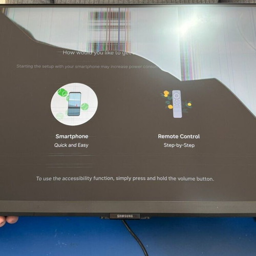 Samsung Odyssey G7 μεταχειρισμένη με πρόβλημα panel, για ανταλλακτικά ή επισκευή