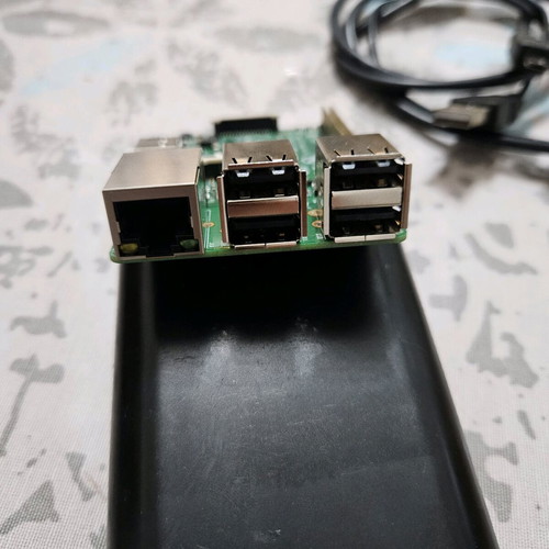 Raspberry Pi model b like new with case and usb charging cable