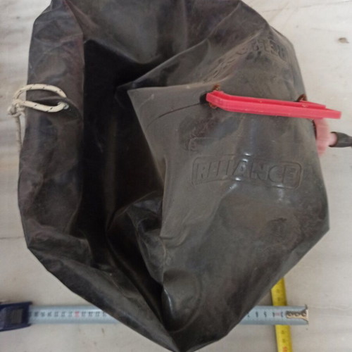 Solar shower used 20-liter collapsible water container Reliance