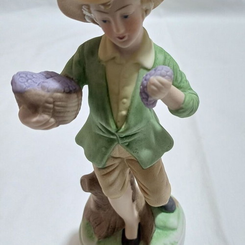 Vintage porcelain figure Tuscany boy like new