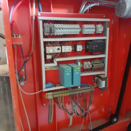 Single-head polishing machine with hydraulic reclining table used, 2007