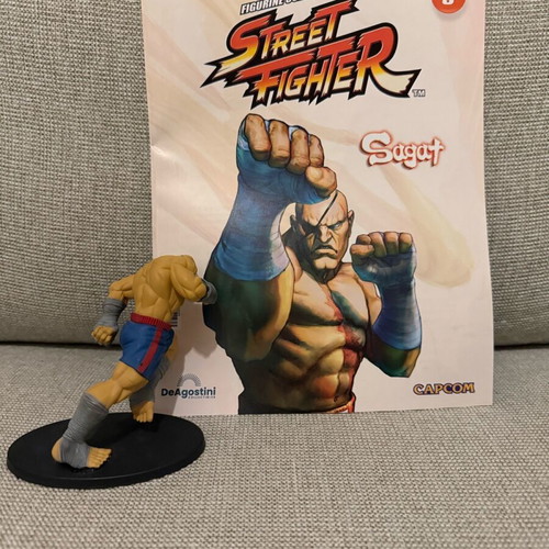 Street Fighter DeAgostini figure used, scale 1:18