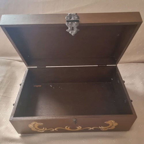Storage box new handmade with painting