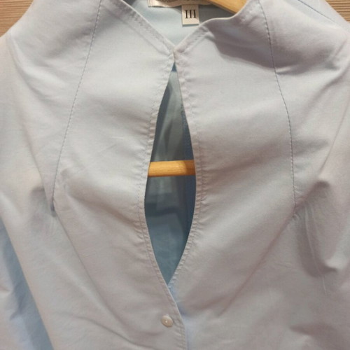 NaraCamicie shirts new, white and turquoise, size S