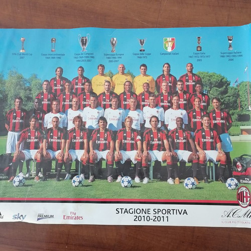 Milan 2010-2011 poster used