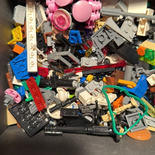 Lego assorted pieces like new, about 0.5 kg