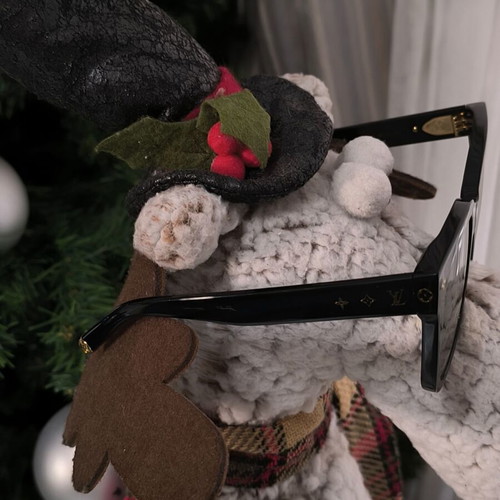 Louis Vuitton My Monogram Cat Eye sunglasses used, black
