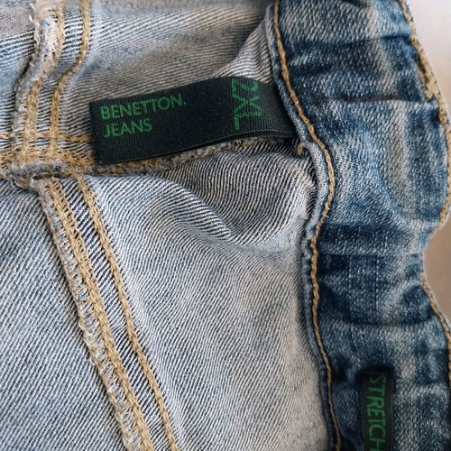 Benetton jeans for boy 11-12 years like new, blue