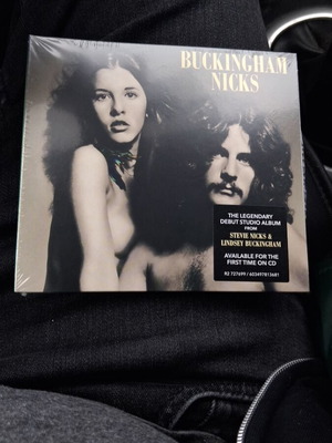 Buckingham Nick's Debut Album CD 2025 Re-release Remastered New