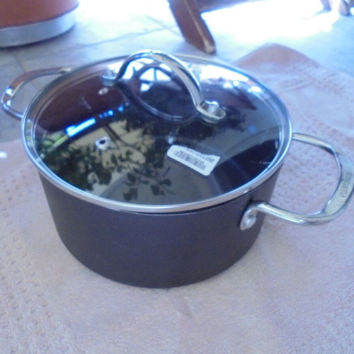 Brabantia pot with Chrome lid 20 cm new