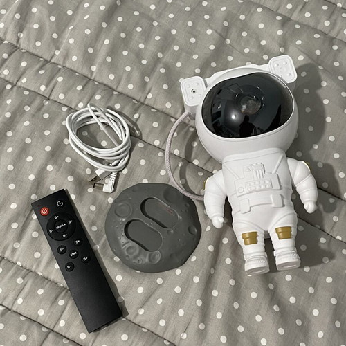 Astronaut Galaxy Star Projector like new with USB and remote