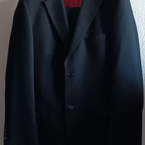 Aslanis men winter suit like new, black, size 52