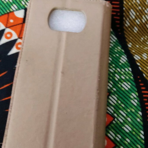 Pocox3 Pro phone case used, beige gold, card slots