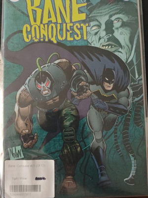 Bane: Conquest #3 comic with Graham Nolan art and cover, new