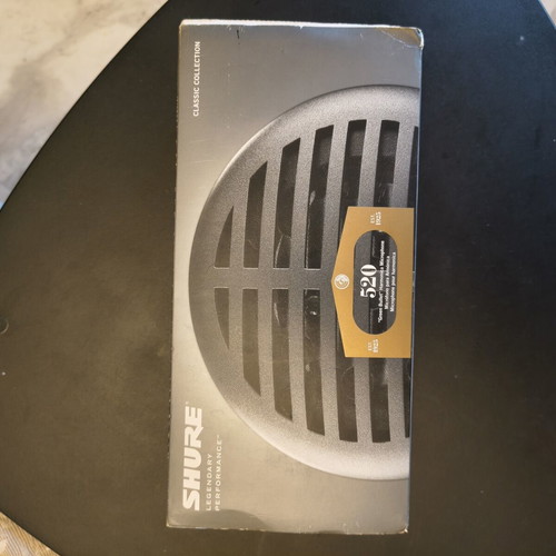 Shure 520DX Green Bullet harmonica microphone