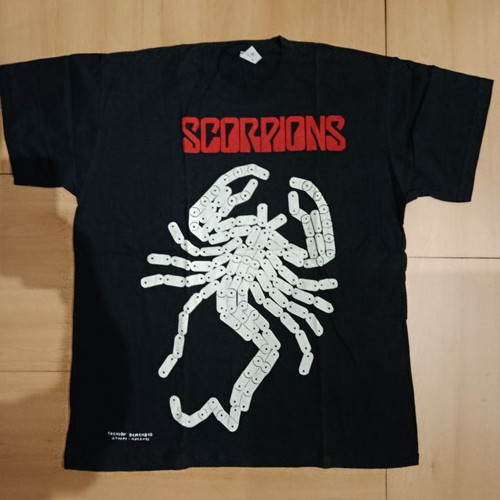 Scorpions fashion t-shirt size L new, 100% cotton