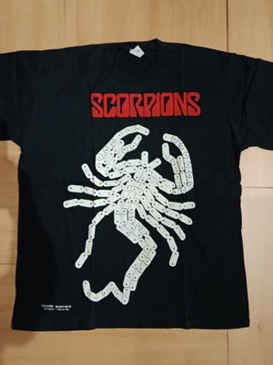 Scorpions fashion t-shirt size L new, 100% cotton