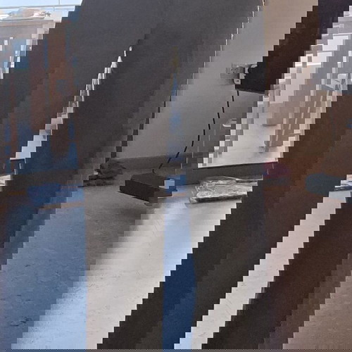 Max Mara very long strait woolen trousers, base model, 42 size