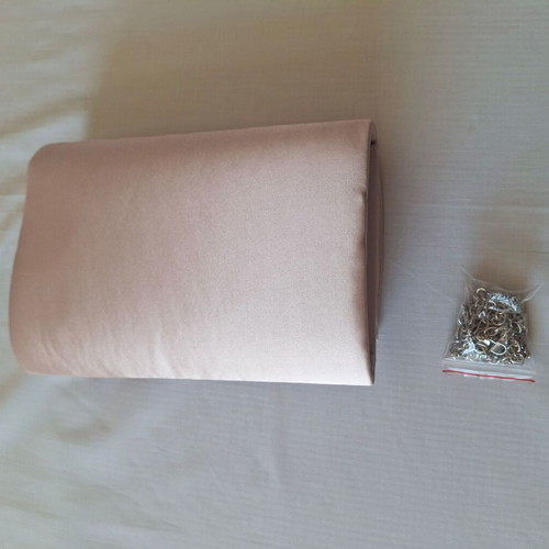 Clutch bag brand new, pink nude