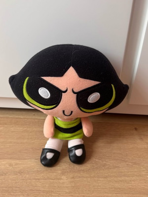 Power Puff Girls Buttercup Plush Doll 10” like new
