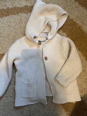 Ζακέτα βρεφική 6-9 μηνών Zara kids πλεκτή καινούργιο