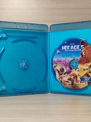 Ice Age 5 Blu-Ray used, 3D with subtitles