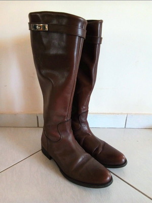 Alpe women's boots used, brown, size 40