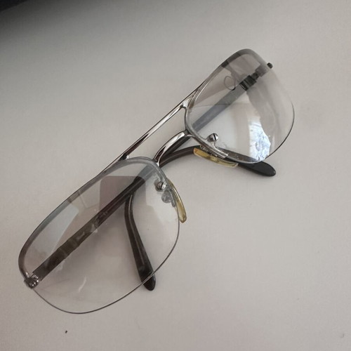 Persol vintage metal aviator sunglasses with double bridge, like new