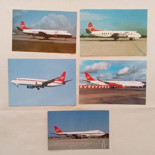 Virgin Atlantic Airways Viscounts Postcards like new