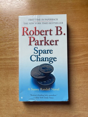 Robert B. Parker Spare Change book used, English