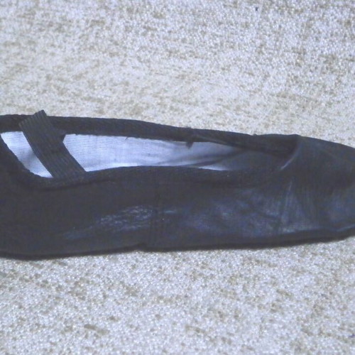 Soft Leather Sheddo Ballet Shoes size 33 new, black