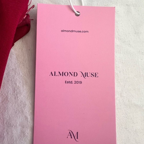 Almond Muse corset skirt set new, red