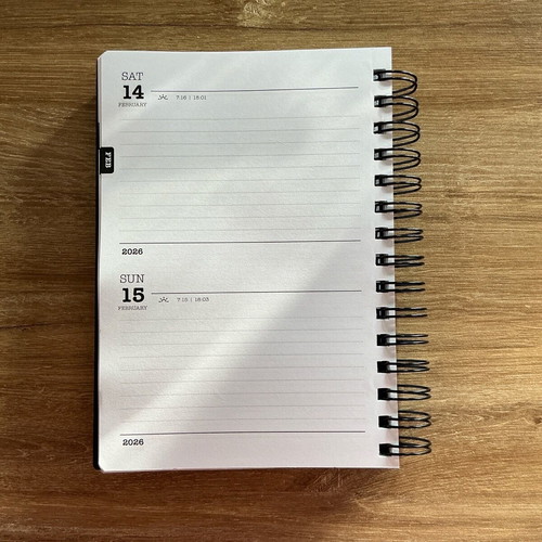 Illusions 2026 daily planner new, handmade