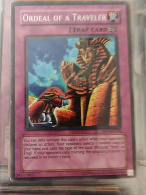 Yu-Gi-Oh card Order of a Traveler like new