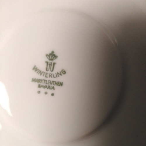 Winterling Bavaria antique tea set trio