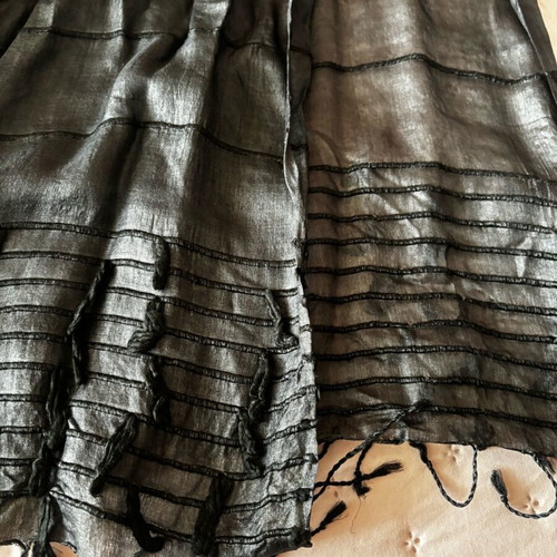 Scarf like new, black