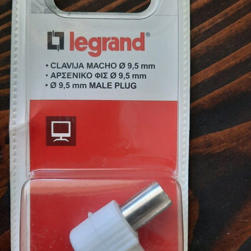 Legrand Coaxial male new