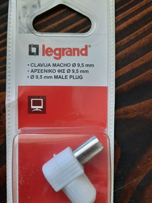 Legrand Coaxial male καινούργιο