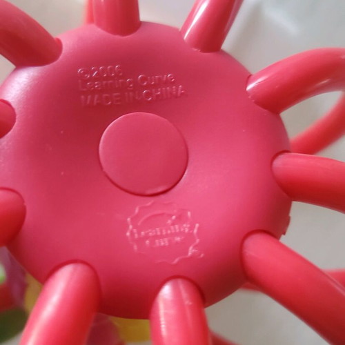 Apple rattle with worm like new