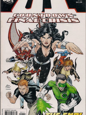 Countdown to Final Crisis κόμικ μεταχειρισμένο, αγγλικά, DC Comics (2007)