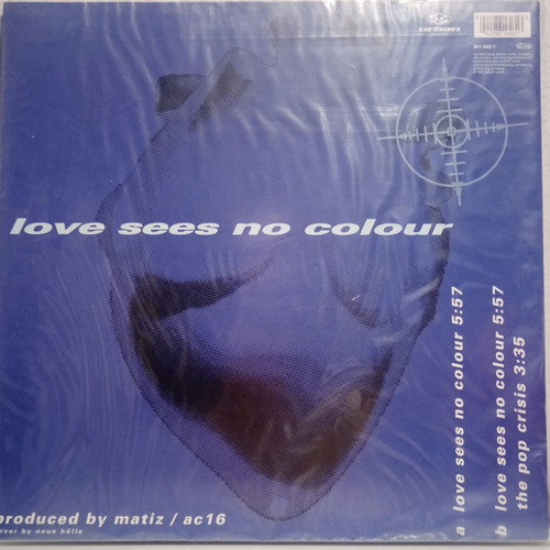Maxi single U96 Love Sees No Color 1993 like new