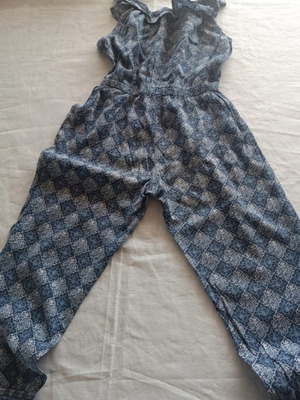 Monsoon Boho one-piece jumpsuit for girls 6 years, like new, 100% viscose