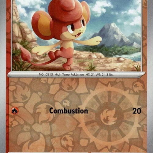 Pansear 022 collectible Pokemon card new
