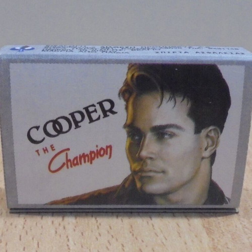 Cooper cigarettes old matchbox unused